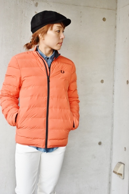 FRED PERRY Light DOWN JACKET ★★_d0152280_08393096.jpg