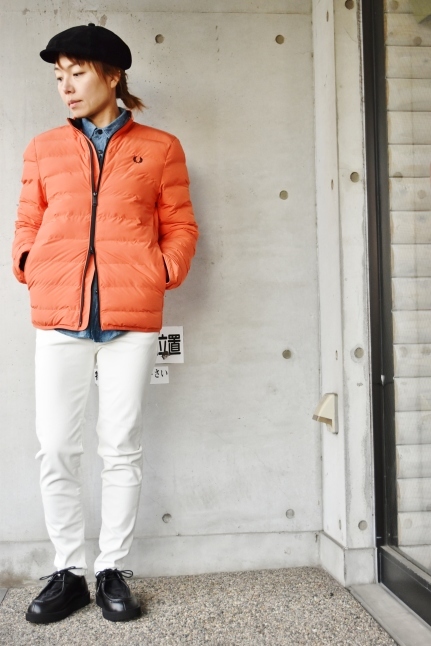 FRED PERRY Light DOWN JACKET ★★_d0152280_08402050.jpg