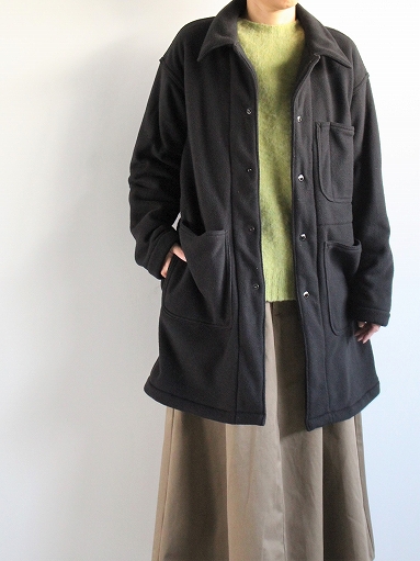 EG Workaday　Shop Coat - Heavy Fleece / Black_b0139281_12424739.jpg