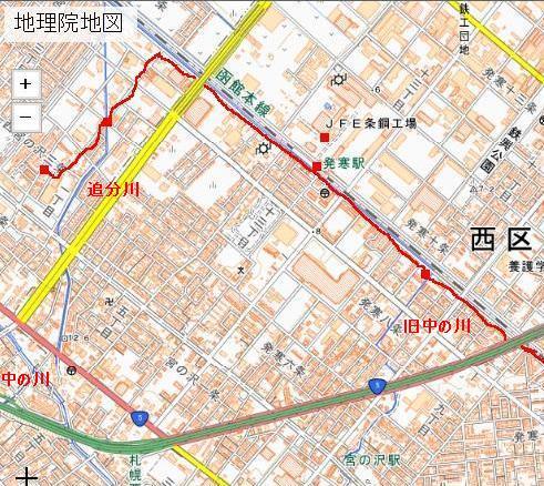 桑園発寒沿線と新幹線立抗工事を歩く 札幌うぉーく点描