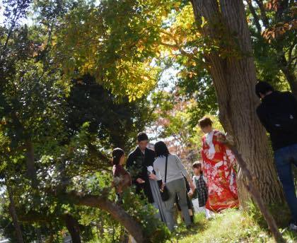 遅めの午後から鳥取市内の仁風閣での婚礼前撮り......._b0194185_18472775.jpg