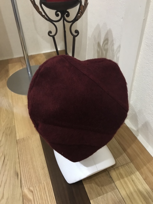 ハギレ活用☆ハートのベレー帽_e0302491_09125651.jpg