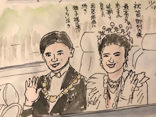 即位の儀「国民の祭典、祝賀御列の儀}_f0231309_08115136.jpg