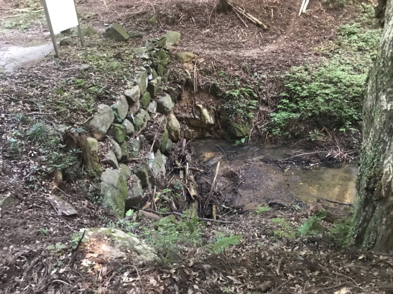 雷山神籠石と雷神社 ｒはriverの ｒ