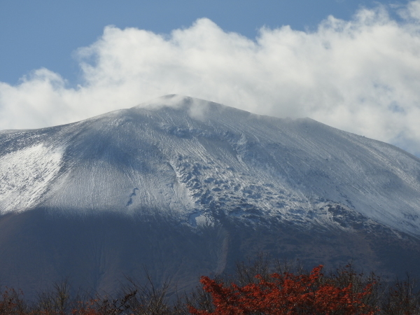 浅間山初冠雪！！（2019年11月12日）_b0174425_19490047.jpg