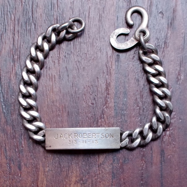 WWII US Military ID Bracelet / BALFOUR 社製 / Sterling WWII US Military ID Bracelet / BALFOUR 社製 / Sterling