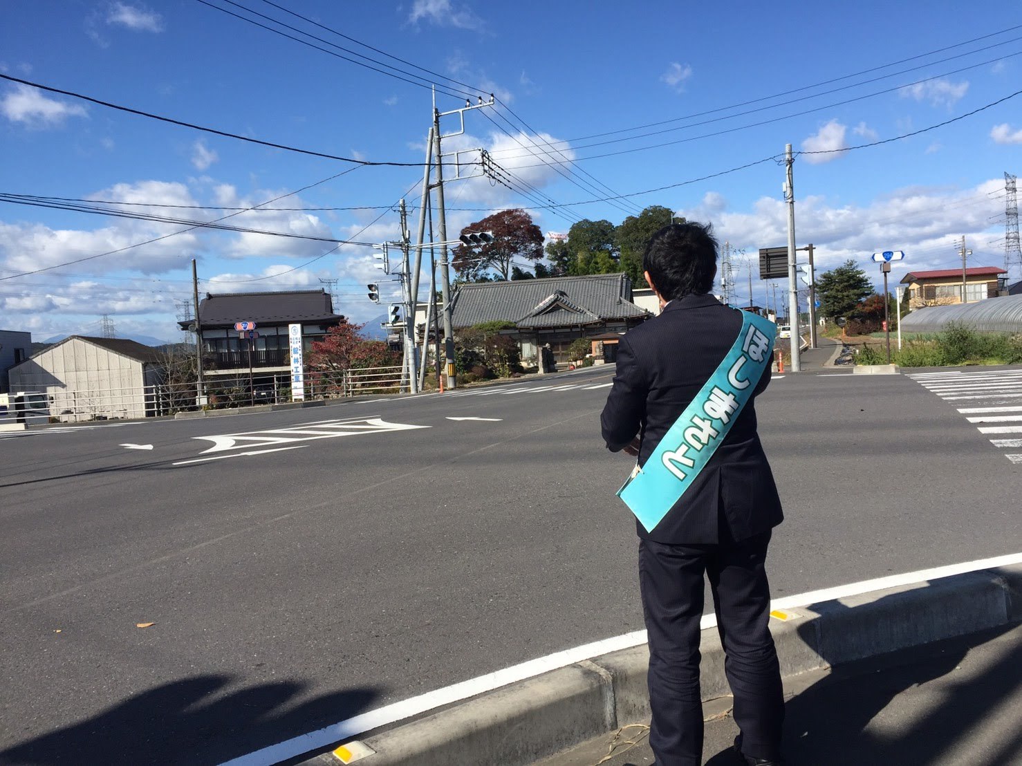 選挙戦3日目…湯津上・宇田川・奥沢・羽田_b0063162_23435408.jpg