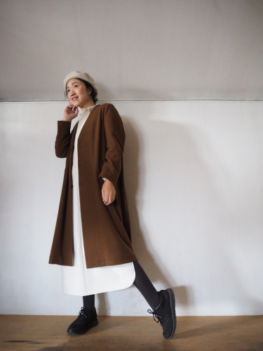 maison de soil V-collar coat_e0357389_12072669.jpg