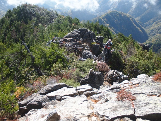 中央アルプス前衛 烏帽子岳(2,195m) 2019年10月28日_b0319255_18471506.jpg
