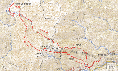 御在所岳・本谷から鈴鹿の上高地へ(ヤブコギネット・オフ会)_c0359615_21565814.gif
