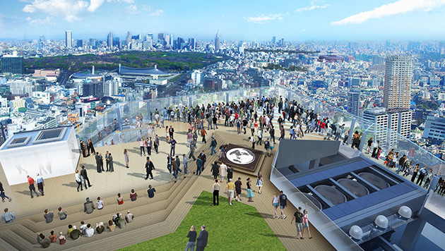 渋谷上空２２９mから広がる３６０度の景色 渋谷スカイ 旅プラスの日記