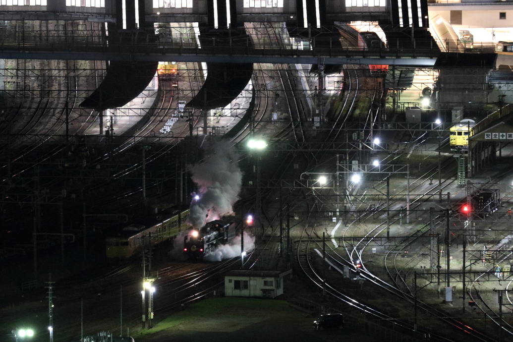 夜の新山口 - 2019年晩秋・山口線 -_b0190710_21561339.jpg