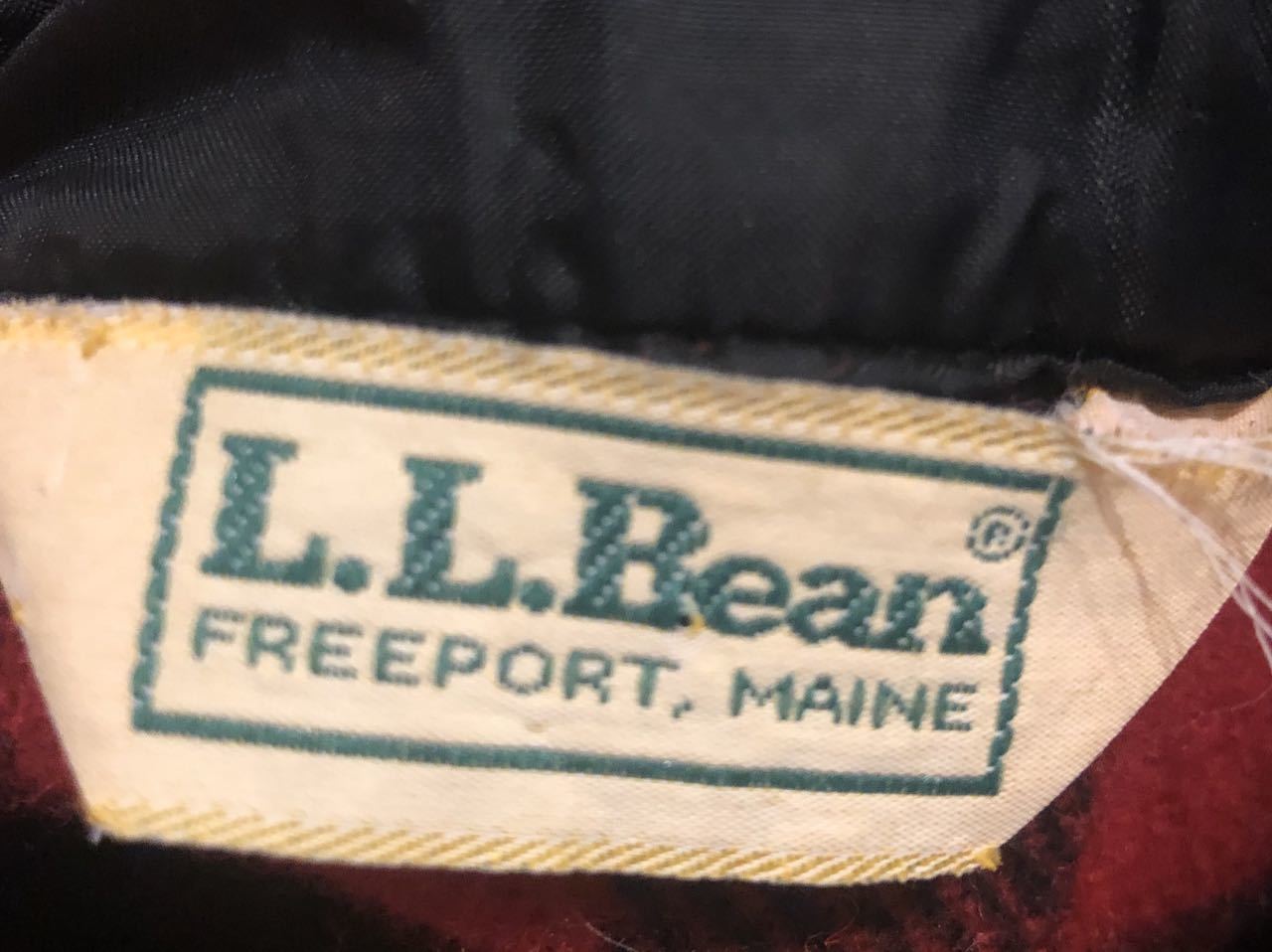 １１月１６日（土）入荷！８０s　MADE IN U.S.A  L.L Bean　バッファローチェック　ウールシャツ！_c0144020_13481459.jpg