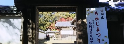 書写山登山 もみじ祭り 六四三の俳句覚書
