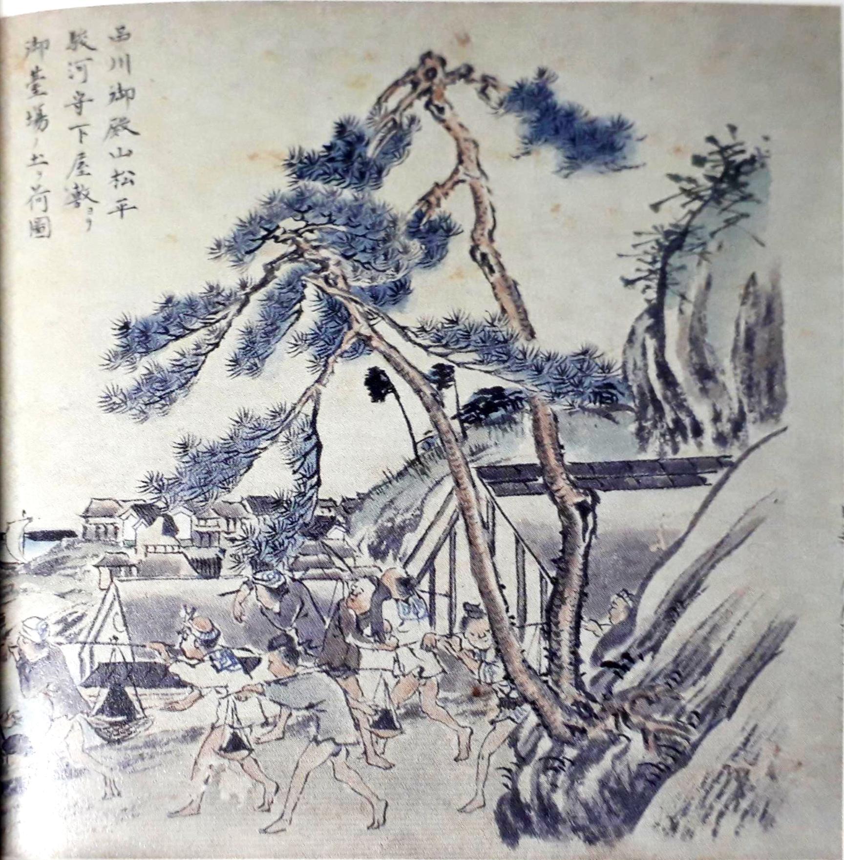 写真追加:港区三田を行くシリーズ(2)「幽霊地蔵」※高輪築堤石積確認、お台場追記、八ツ山橋、鉄路敷設写真、幽霊通った飴屋のあった二本榎・地蔵元位置の芝浜と東海道沿いに海に通された鉄路の浮世絵他を追記_b0116271_00421781.jpg