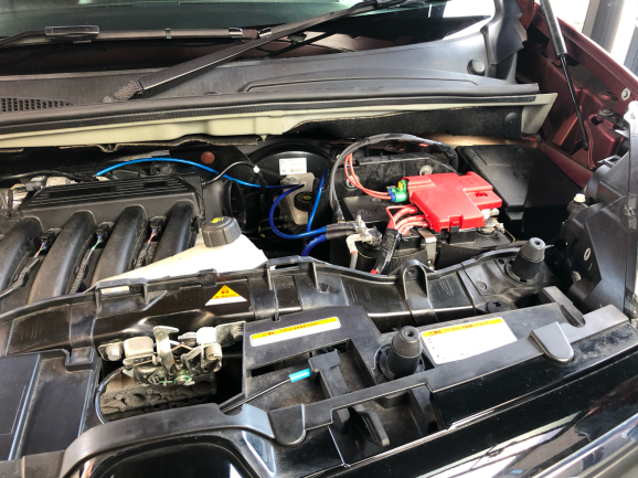 カングー 2/1.6NA/ATアーシング施工_f0032891_13383614.jpg