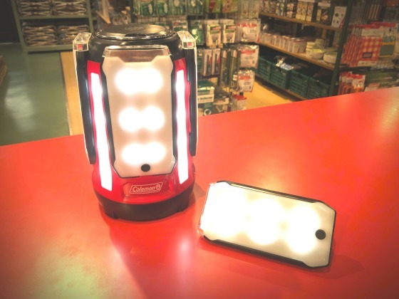 Coleman クワッドマルチパネルランタン 購入特典!_d0198793_18395477.jpg
