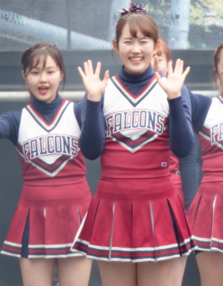 早稲田大学チアリーダーズFALCONS（11）（早稲田祭2019） _f0105694_22372434.jpg