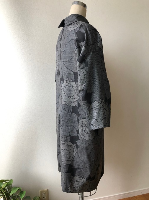 着物着物リメイク・ 大島紬からシンプルワンピース_d0127925_14453497.jpg