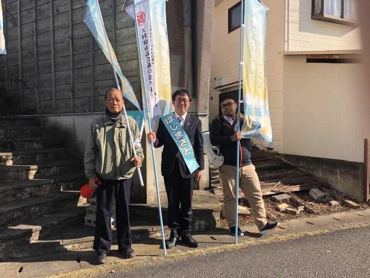選挙戦最終日…大田原市街:400号一周:街頭演説_b0063162_22011346.jpg