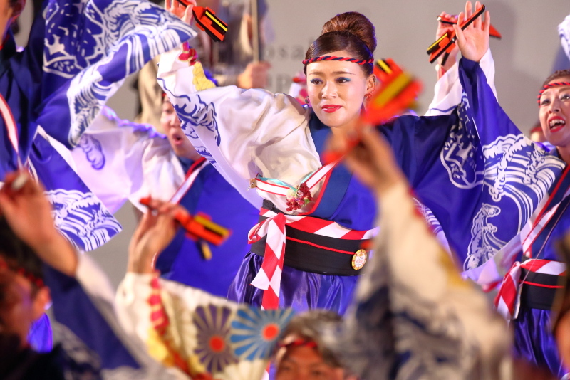 第66回よさこい祭り 後夜祭 帯屋町筋 その2_a0077663_17335762.jpg