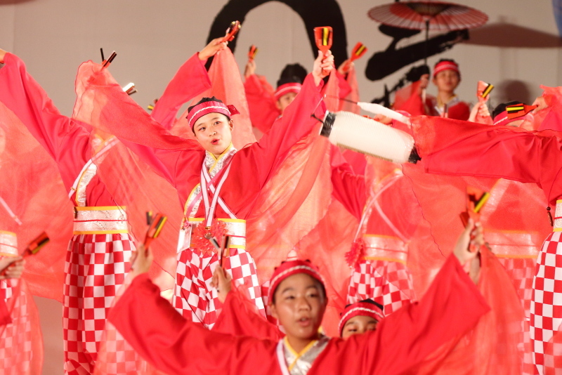 第66回よさこい祭り 後夜祭 上町よさこい鳴子連 その5_a0077663_17443980.jpg