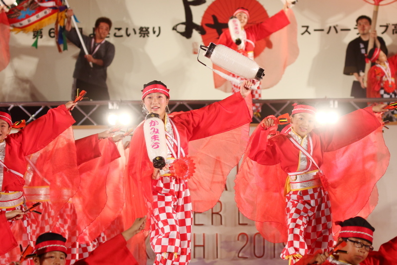 第66回よさこい祭り 後夜祭 上町よさこい鳴子連 その5_a0077663_17444038.jpg