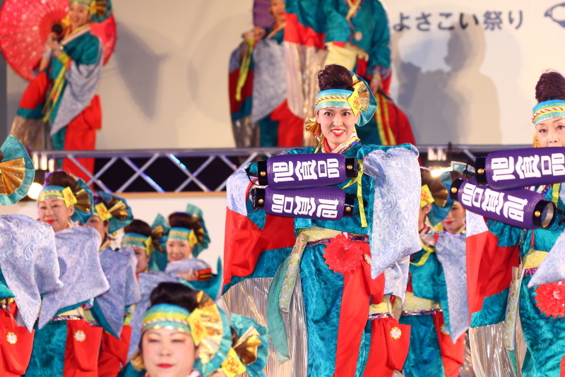 第66回よさこい祭り 後夜祭 旭食品 その2_a0077663_17481123.jpg
