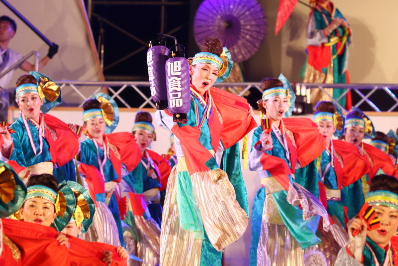 第66回よさこい祭り 後夜祭 旭食品 その2_a0077663_17481272.jpg