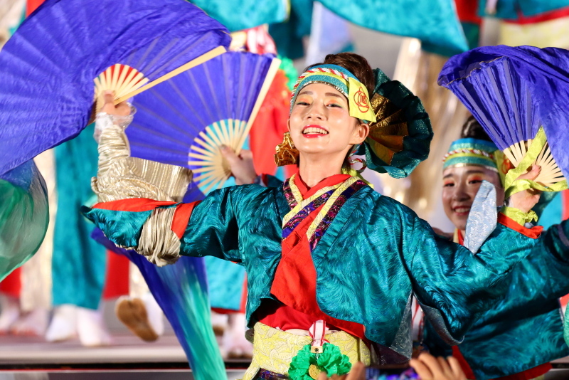 第66回よさこい祭り 後夜祭 旭食品 その3_a0077663_17493850.jpg