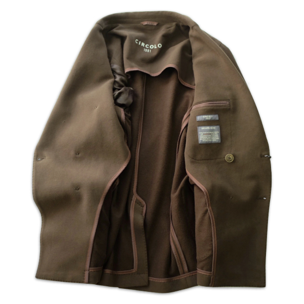 CIRCOLO 1901 チルコロ1901 ストレッチコットンジャージ6Bダブル