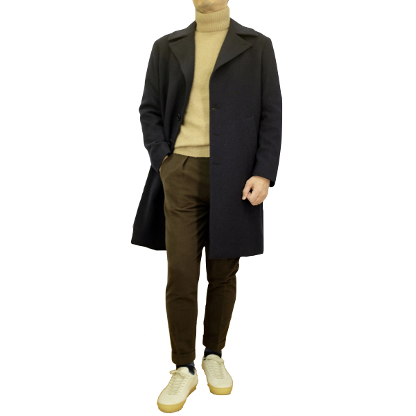 Salvatore Piccolo サルヴァトーレ・ピッコロ ウールカルゼシングルPコート_c0118375_15545387.jpeg