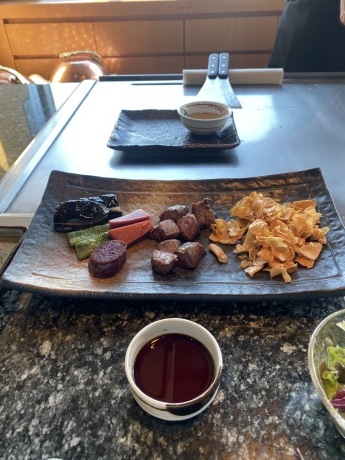 鉄板焼き ときわ 京都 ホテルオークラ のりとん先生の楽しい家3