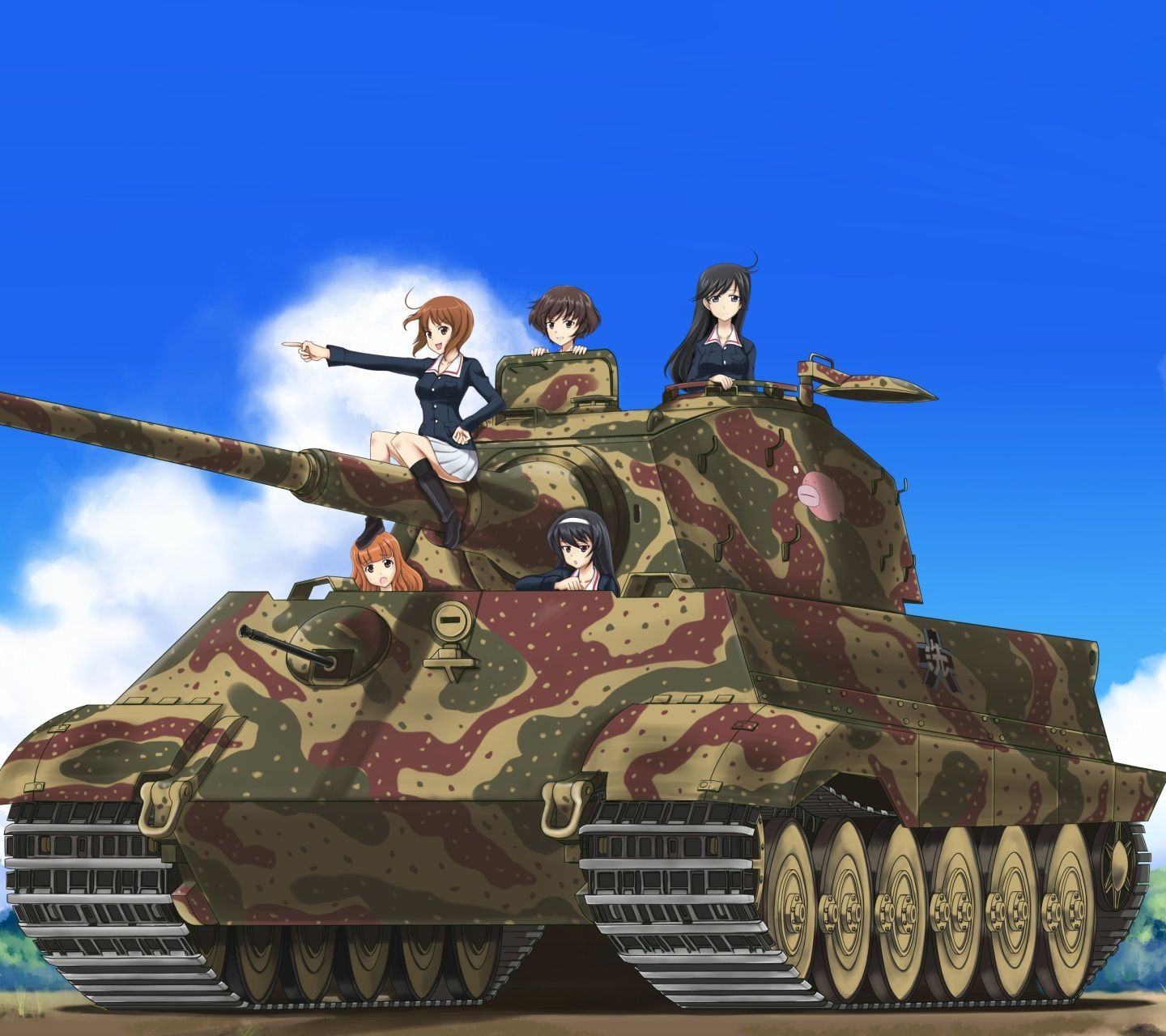 戦車壁紙 着ぐるみカメラマン 戦車壁紙 着ぐるみカメラマン