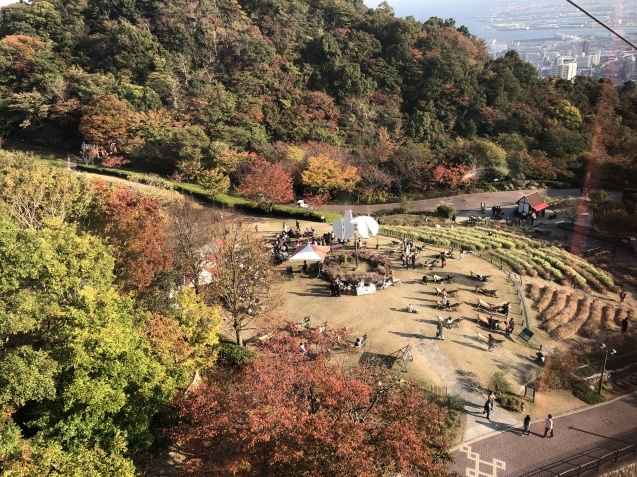 紅葉カフェ クラフトマーケット 神戸布引ハーブ園 ハーブガイド ハーブ花ごよみ