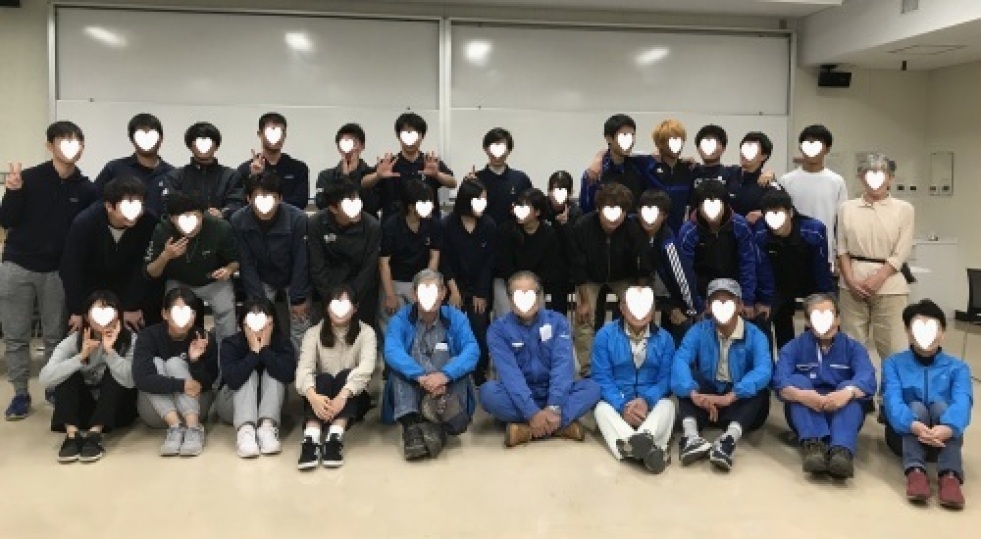 学生と合同清掃の日_a0346704_21082617.jpg