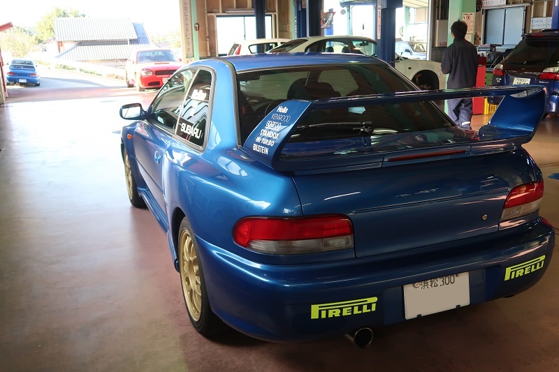 キャンティとインプレッサ22B_f0076731_20423614.jpg