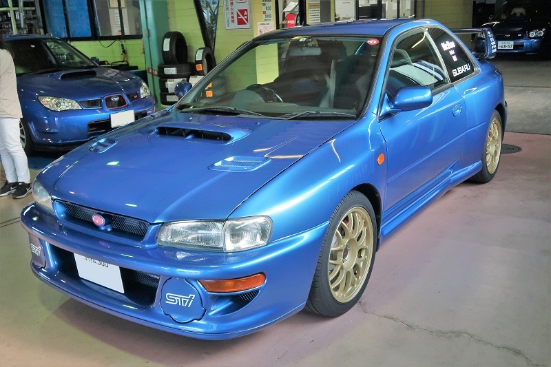 キャンティとインプレッサ22B_f0076731_20424320.jpg