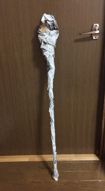 美術班 黒魔女の杖の作り方 ママさんブラスnara