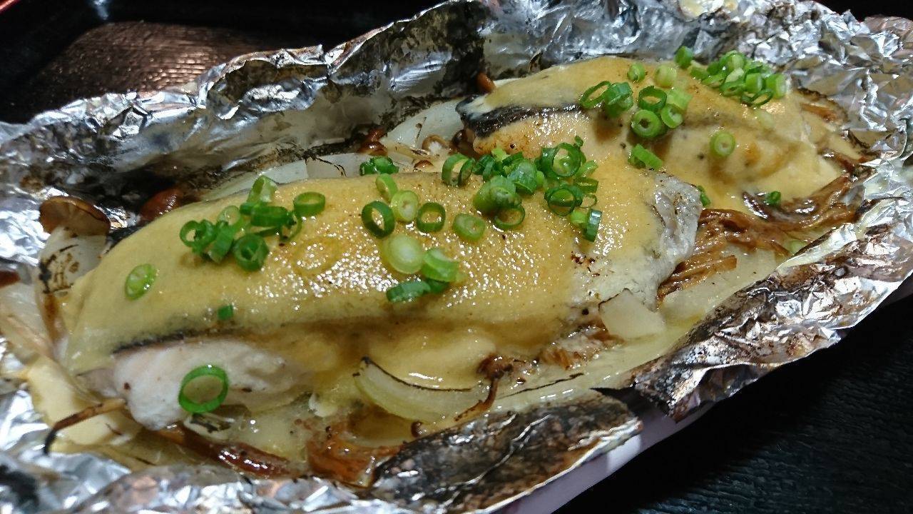 鮭の味噌ホイル焼き_f0157910_11100916.jpg