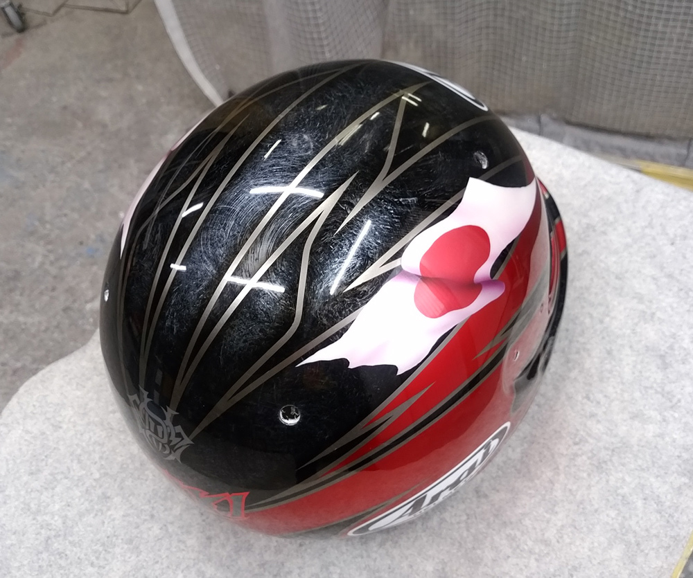 佐々木選手用アライ謹製SK-6 2019年仕様だよ。今頃になってだけど。。。_d0130115_14512789.jpg