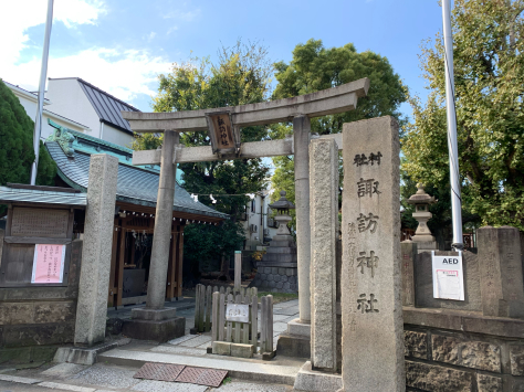 氏神様神社で、産土神社の諏訪神社。_a0112393_18474908.jpg