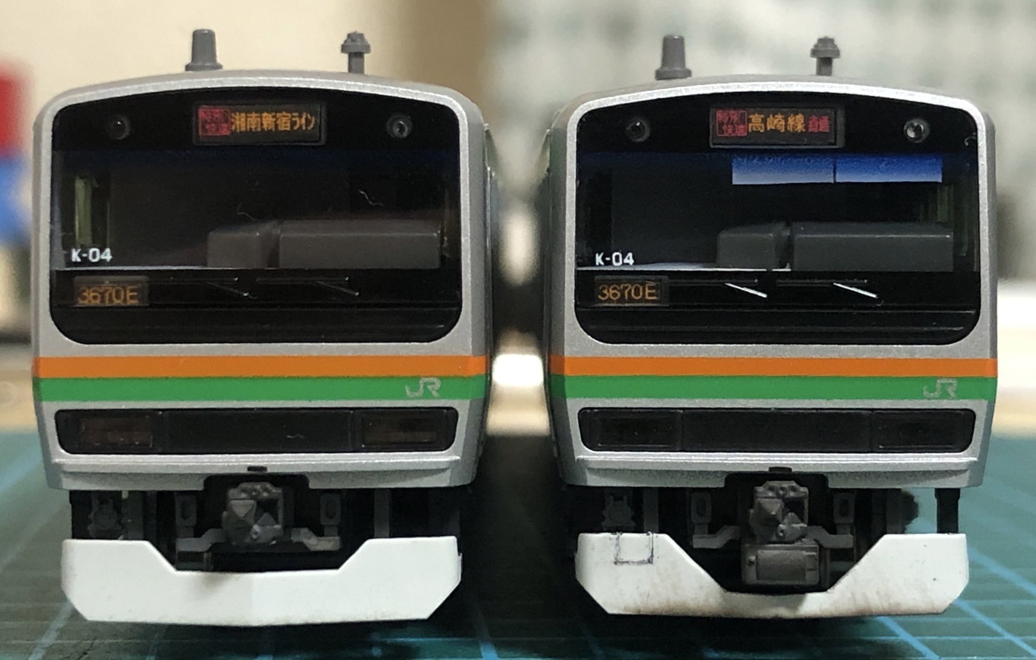 Nゲージ加工 E231系東海道線 進展 My模型工房