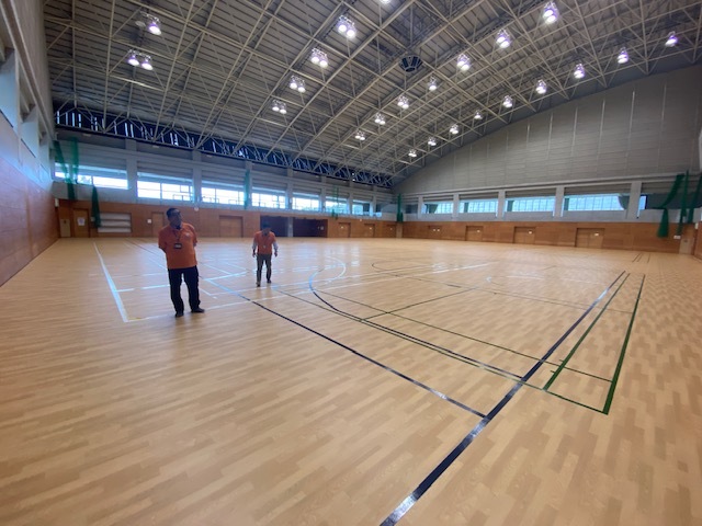 体育祭アリーナ再開_d0130714_17334712.jpg