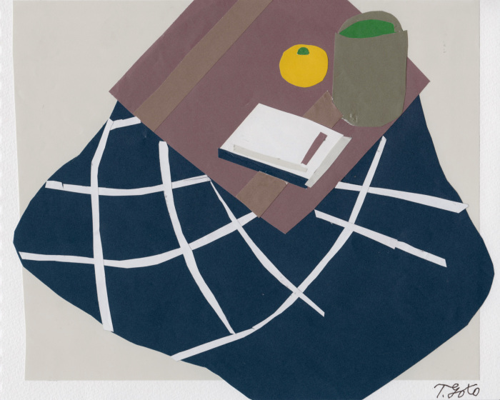 こたつ 切り絵おやじ こたつ 切り絵おやじ