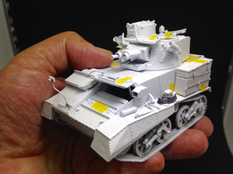 1／35 ビッカースMkⅥ 軽戦車 : マルタカヤ模型