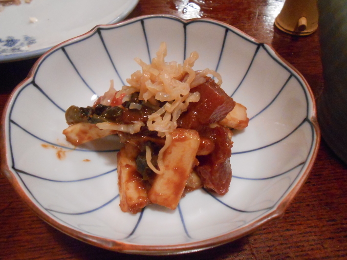 冬の珍味 浅草のドジョウ屋の 鍋 のび丸亭の 奥様ごはんですよ 日本ワインと日々の料理
