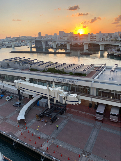 4日目沖縄寄港前編　ダイヤモンドプリンセス沖縄台湾クルーズ2019_f0054556_16100923.jpg