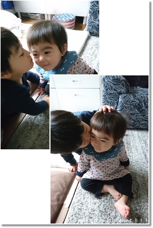 IKEAさんスミマセン!訂正と玄関の帽子フックとキス魔の王子(笑)_a0348473_22080724.jpg