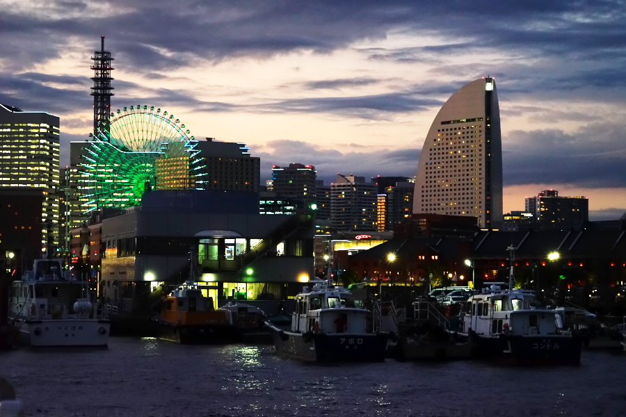 横浜港の夜景1_a0263109_10464158.jpg
